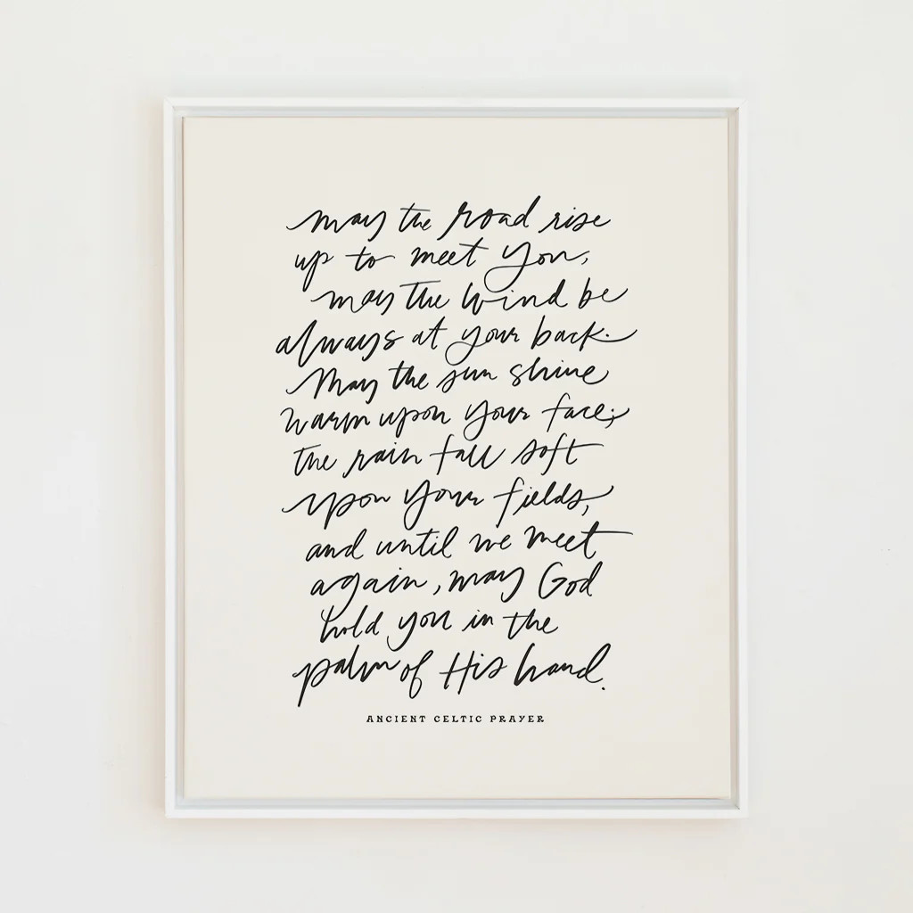 May The Road Rise (Celtic Prayer) | Lindsay Letters, LLC