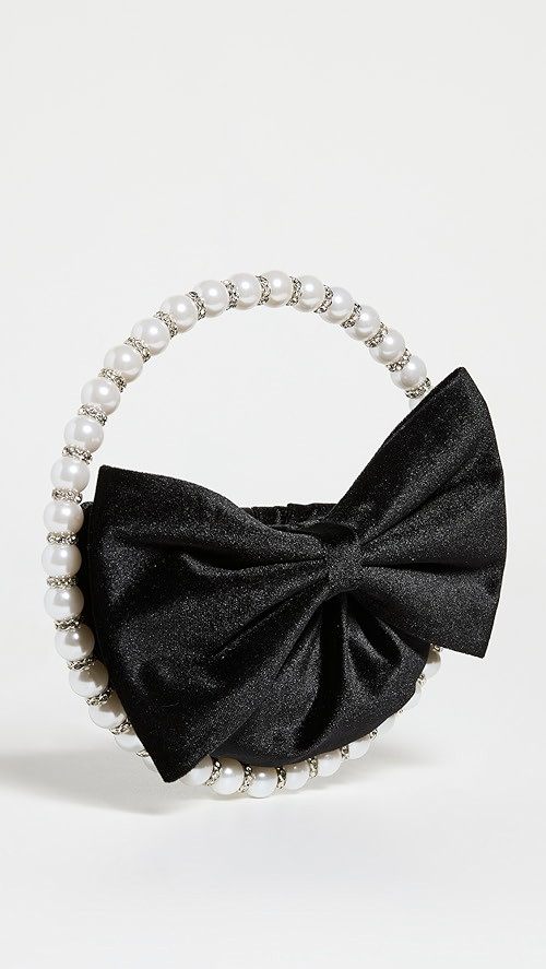 L'alingi Bow Pearl Band Clutch | SHOPBOP | Shopbop