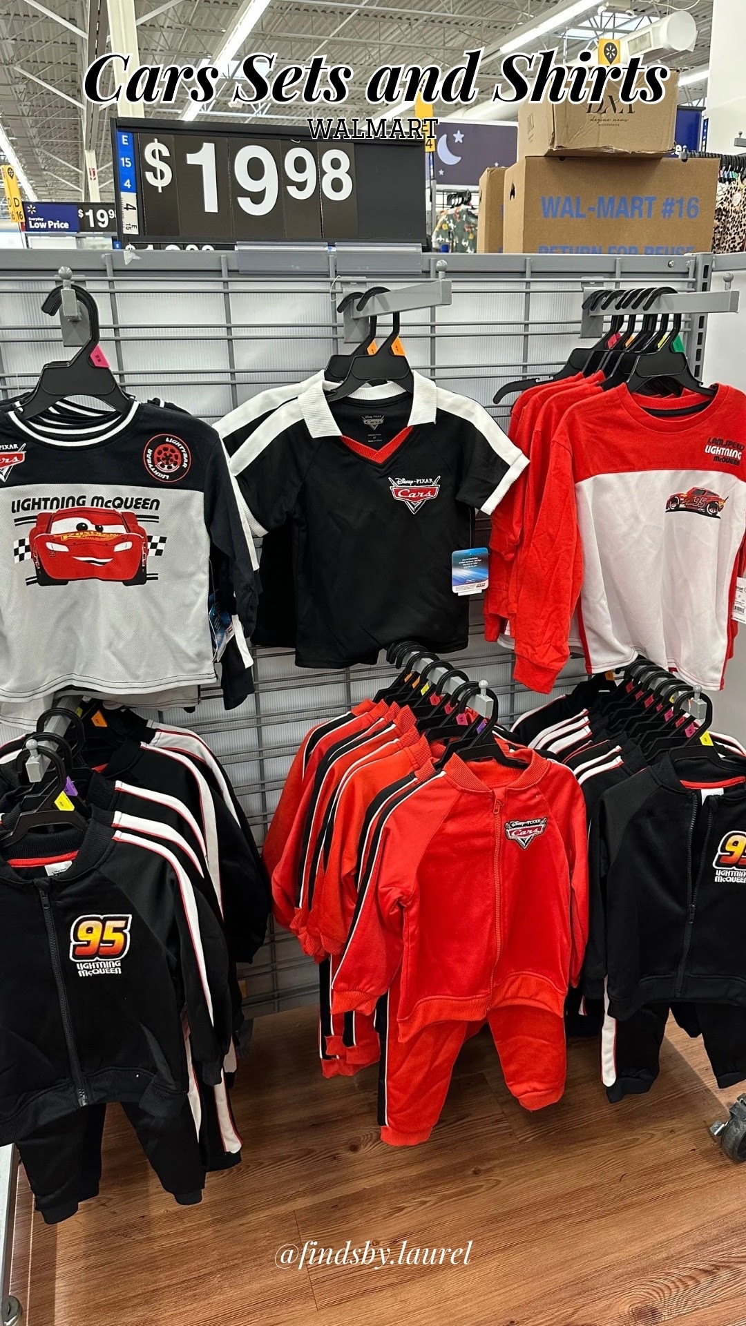 Cars Sets and Shirts
Ready, set, go! 🏁 These Disney Cars sets + shirts are perfect for little Lightning McQueen fans 🚗💨 All just $19.98 & under at Walmart!

#WalmartFinds #ToddlerBoyStyle #DisneyCars #LightningMcQueen #KidsFashion
