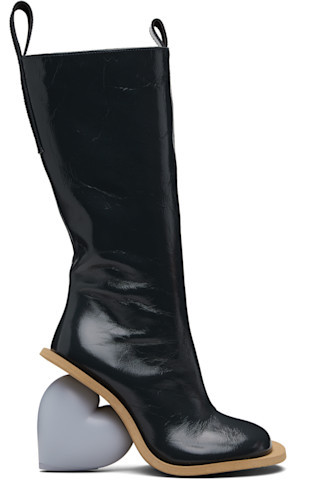 Gray Love Tall Boots | SSENSE