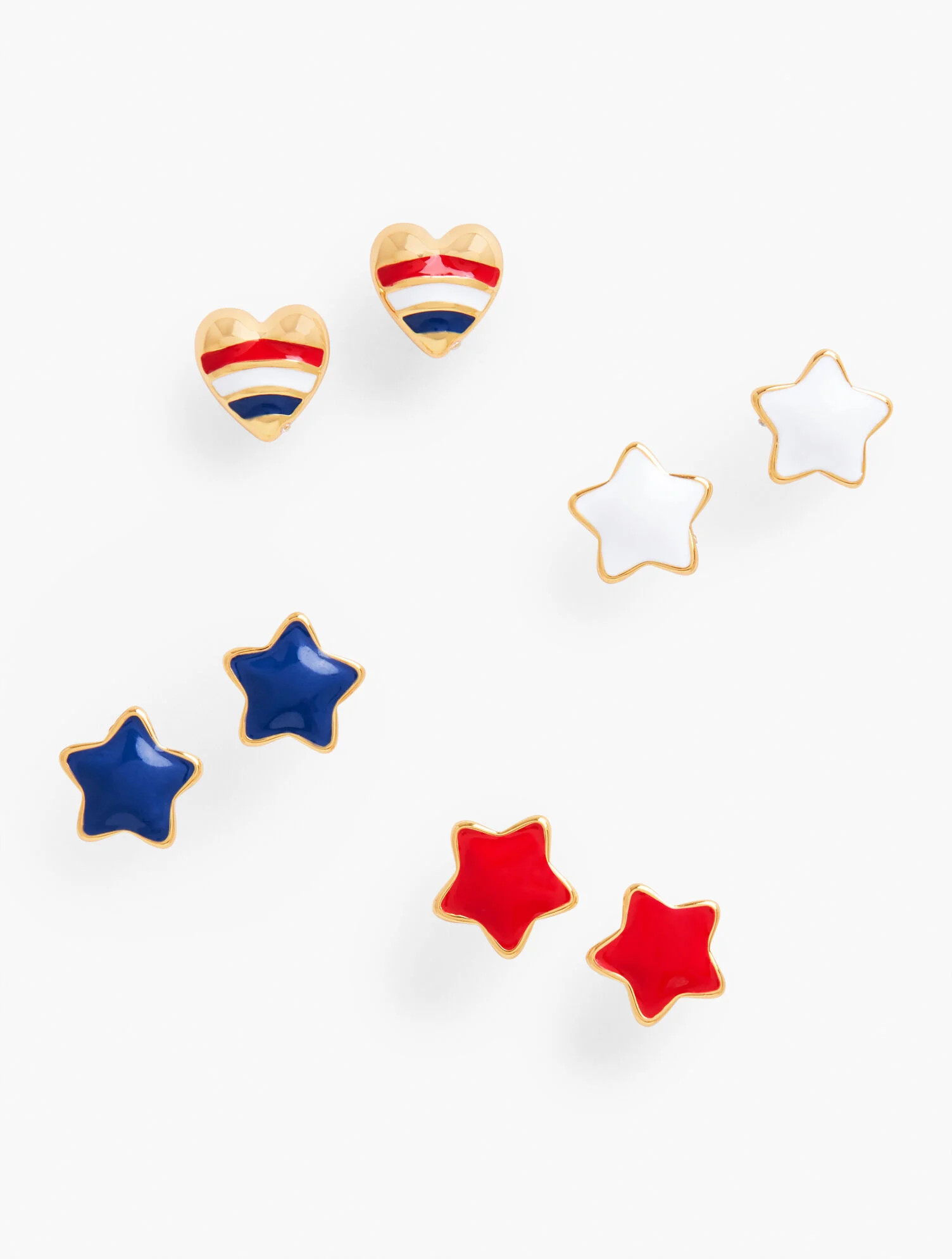 Americana Stud Earring Set | Talbots