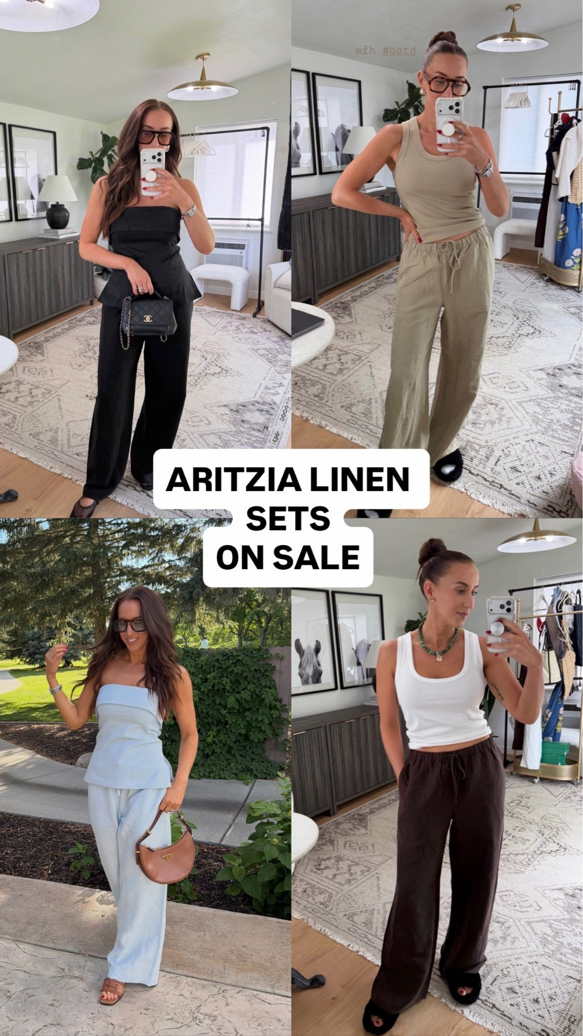 @Aritzia linen sets on sale!!

Tanks: M
Tube tops: 6/M
Linen pants: Med Reg

#LTKootd #LTKSaleAlert #LTKSeasonal