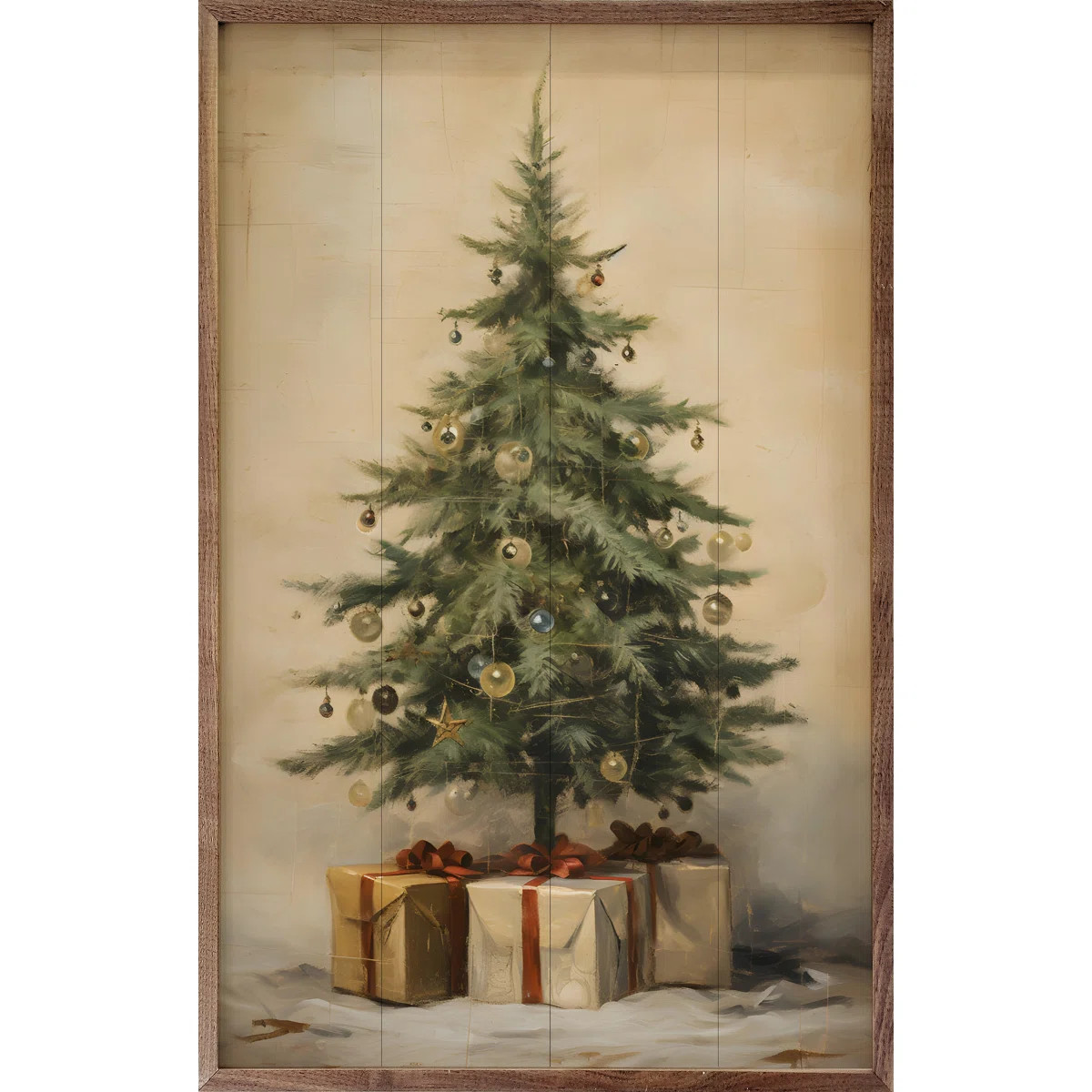 " Christmas Tree With Presents II " | Wayfair North America