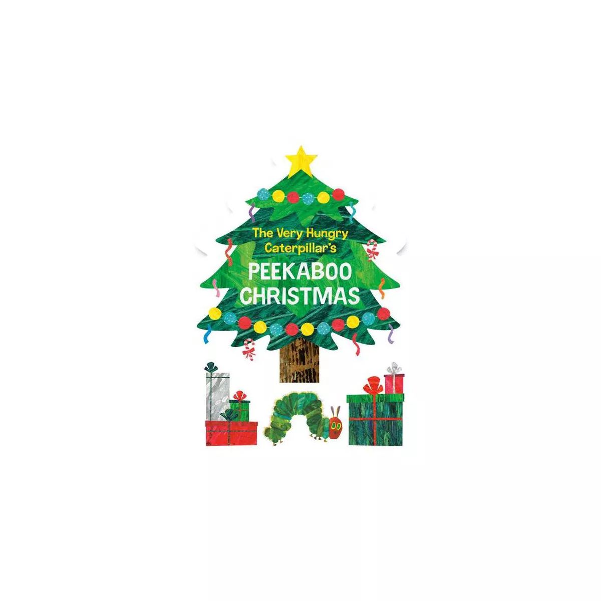 The Very Hungry Caterpillar's Peekaboo Christmas - (World of Eric Carle) by  Eric Carle (Board Bo... | Target
