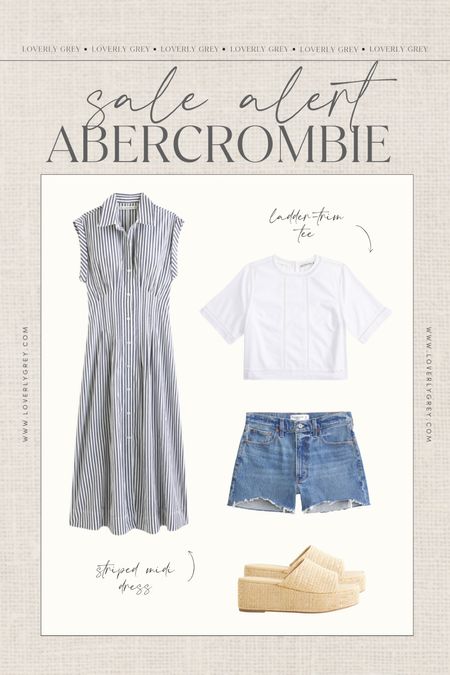 Use my code AFLOVERLY for 15% off Abercrombie this weekend! I love that striped dress! 😍

Loverly Grey, Abercrombie finds, Abercrombie sale, summer outfits 

#LTKSaleAlert #LTKSeasonal #LTKStyleTip