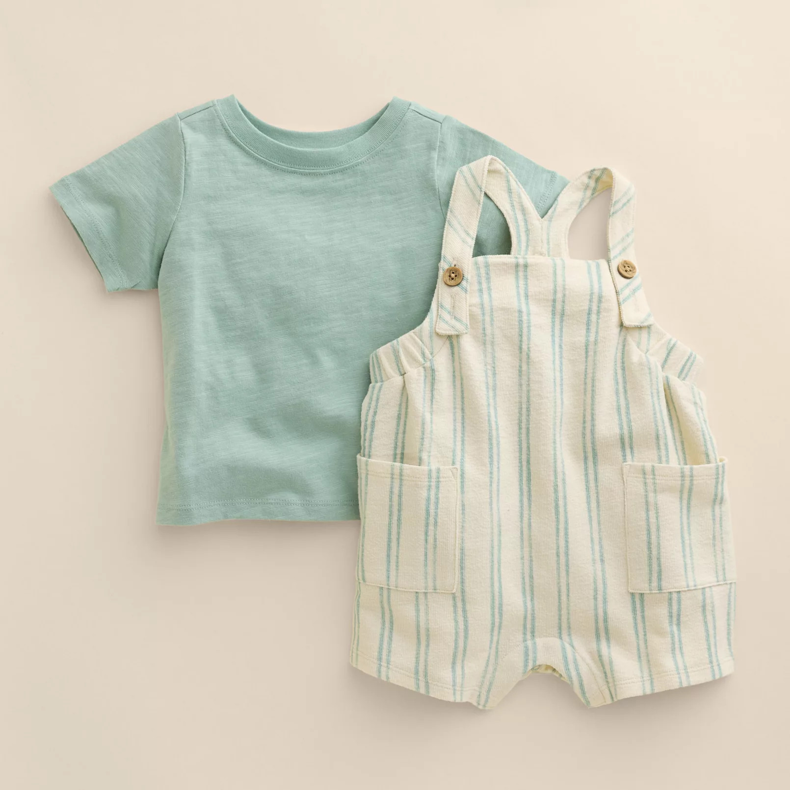 Baby Boy Little Co. by Lauren Conrad 2-Piece Tee & Shortall Set | Kohl's