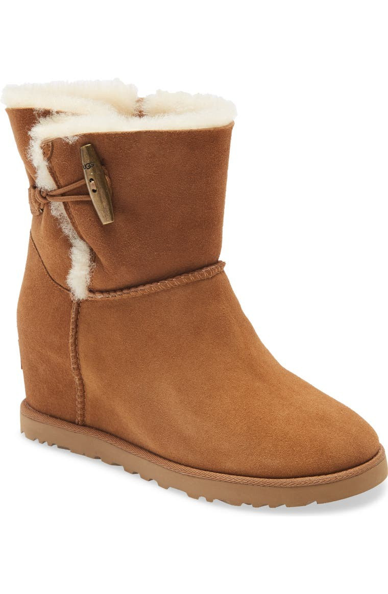 Classic Femme Toggle Wedge Boot | Nordstrom