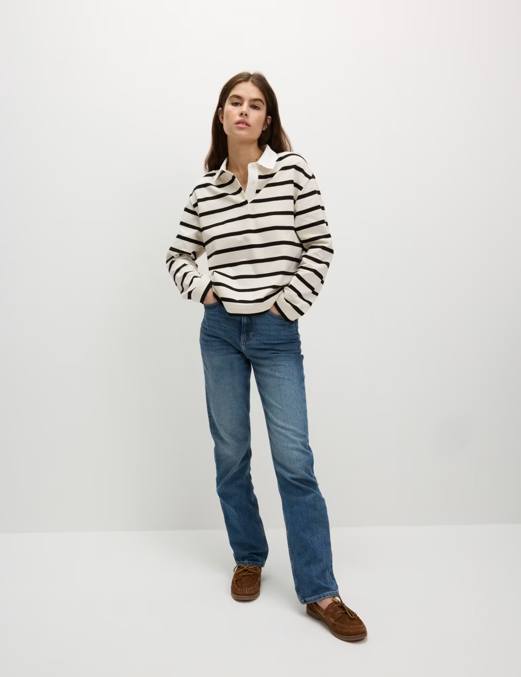Pure Cotton Striped Rugby Top | Marks & Spencer (UK)
