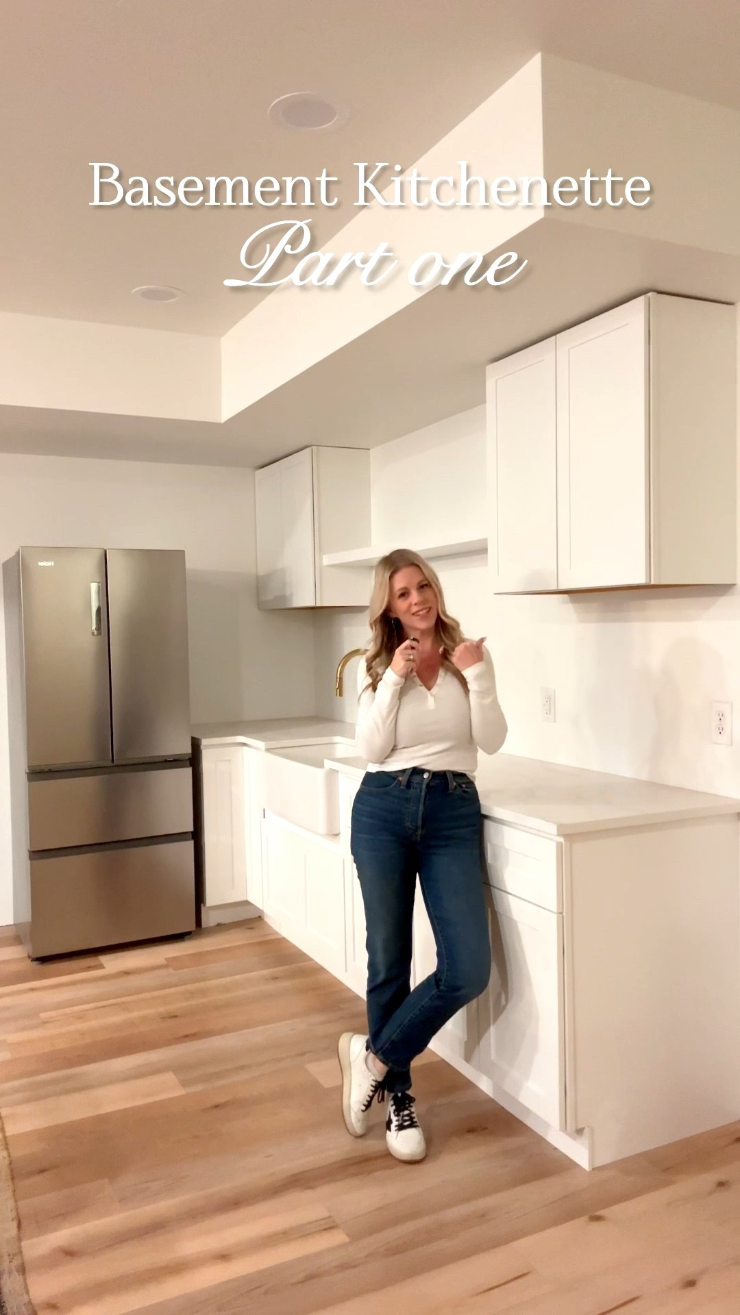 Basement kitchenette project part 1 

#LTKvlog #LTKHome #LTKdayinmylife