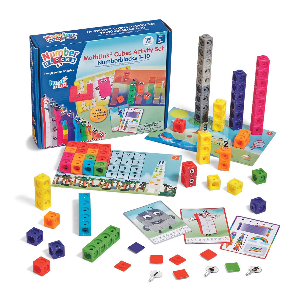 Hand2Mind Numberblocks MathLink Cubes 1-10 Activity Set | Target