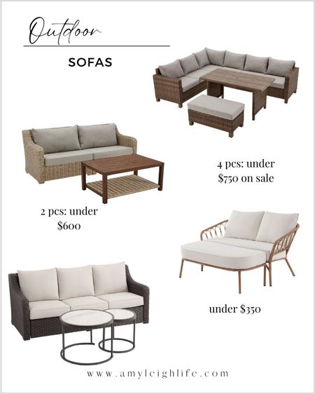 Outdoor sofa finds. 

Outdoor furniture, patio furniture, patio furniture set, patio decor, patio set, back patio, back patio chairs, backyard patio, boho patio, patio couch, patio chairs, coastal patio, patio conversation set, conversation set, chat set, outdoor patio decor, outdoor patio furniture, front patio, patio ideas, patio inspo, patio loungers, lounge chairs, modern patio, outdoor patio set, outdoor patio chairs, outdoor patio furniture, pool patio, patio refresh, ooutdoor patio set, outdoor patio, outdoor bistro set, club chairs, patio club chairs, porch club chairs, outdoor club chairs, outdoor conversation set, outdoor chaise lounge, outdoor decor, outdoor deck, outdoor daybed, outdoor entertaining, Amy leigh life, outdoor furniture set, outdoor home, outdoor inspo, outdoor decor ideas, 4th of July, summer party patio, outdoor sale, sales, sale alert, sale sale alert, furniture sale, pool chairs, poolside furniture, weather resistant pool chairs, outdoor dining, outdoor patio, outdoor chairs, outdoor dining set, outdoor dining furniture, outdoor dining chairs, outdoor entertaining, outdoor furniture set, outdoor inspo, outdoor ideas, outdoor living, outdoor lounge, outdoor patio decor, patio chairs, back patio, back patio furniture, backyard patio, boho patio, dinning, outdoor patio chairs, patio dining chairs, coastal patio, patio dining set, patio dining chairs, patio entertaining, patio furniture, patio refresh, small patio set, outdoor patio set, target patio, porch decor,  rattan chairs, rattan patio chairs, rattan dining outdoor, wicker set with cushions, 

#amyleighlife
#outdoor

Prices can change  

#LTKHome #LTKStyleTip #LTKSaleAlert
