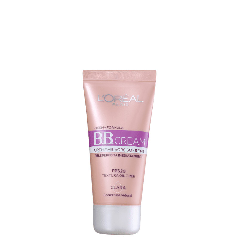 L'Oréal Paris Dermo Expertise Base 5 em 1 FPS 20 Clara
        
              - BB Cream 30ml | Beleza Na Web (BR)