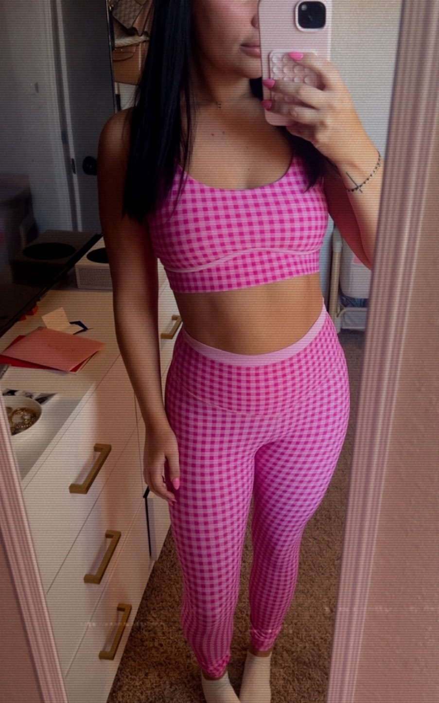 cutest set 🩷

target finds, target style, target, matching set, athletic wear, athleisure, pink gingham, joylab

#LTKgrwm #LTKSeasonal #LTKootd
