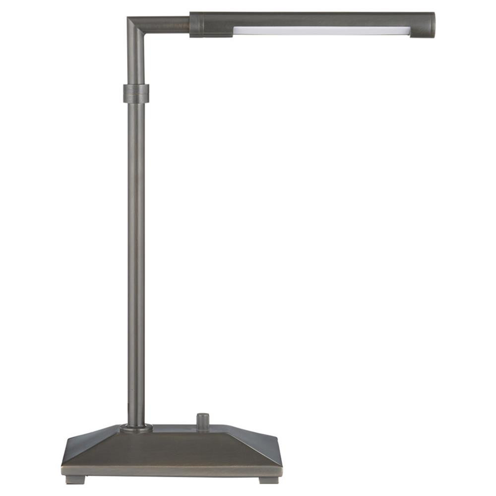 Arrento Industrial Bronze Desk Lamp | Kathy Kuo Home