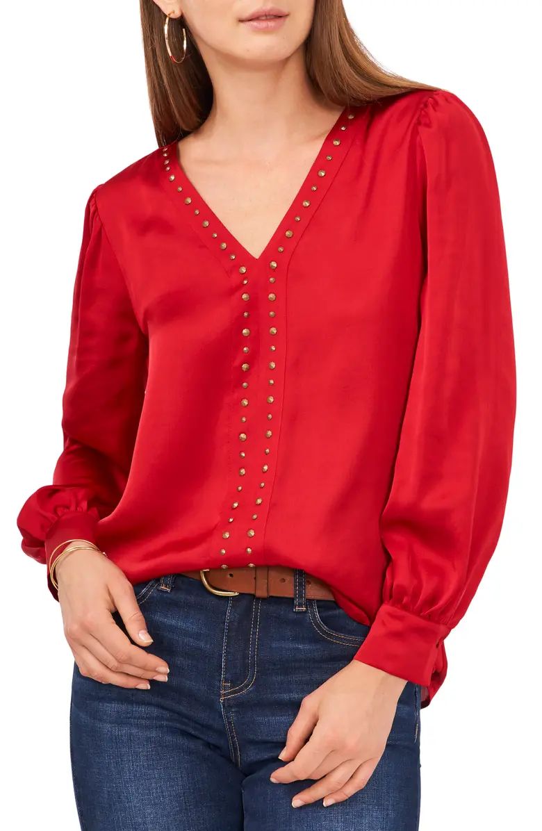 Studded Blouse | Nordstrom