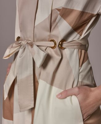 Women's Collared Neck Shirt Dress | Macy's