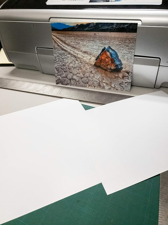 8.5" X 11" Cold Press Watercolor Fine Art Inkjet Paper - 50 Sheets | Amazon (US)