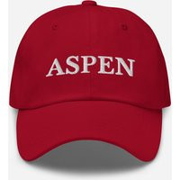 Aspen Hat, Colorado Embroidered Baseball Cap, Gifts, Souvenir, Ski Trip, Resort Gift, Multiple Colors | Etsy (US)