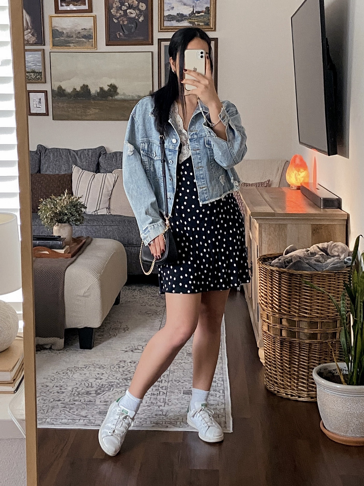 styling my monthly pick (the dress) from my rent the runway subscription ✨ i linked the items i was able to find! 💕check out rent the runway (link in bio on IG) and use code RTRXJMELGOZA50 for a big discount!! rent the runway • monthly clothing subscription ➡️ https://www.renttherunway.com/?utm_source=affiliate&utm_medium=cirqle&utm_campaign=jessicamelgoza_&utm_term=560855 ✨ // Rent the Runway finds, Rent the Runway favorites, affordable luxury fashion, designer fashion rental, Rent the Runway must haves, Rent the Runway deals, Rent the Runway outfits 2025, trending fashion haul, Rent the Runway closet, Rent the Runway styles, Rent the Runway haul, Rent the Runway review, Rent the Runway fashion, Rent the Runway outfits, designer clothing rental, try on haul 2025, Rent the Runway try on, fashion haul video, Rent the Runway dresses, how to style Rent the Runway, Rent the Runway pieces, affordable designer fashion, outfit inspo 2025, clothing rental review, designer haul, polka dot mini dress outfit, cropped denim jacket outfit, white sneakers outfit, coach black crossbody bag, casual fall outfit ideas, fall weekend outfit, cute fall outfit inspo, polka dot dress styling, denim jacket autumn look, comfy casual fall fashion, everyday fall outfit, amazon fall outfit inspo, fall fashion essentials, cute casual dress outfit, fall layering outfit ideas, polka dot print outfit inspo, classic denim jacket style, comfy sneaker outfit, coach bag styling, casual feminine outfit, fall style inspiration 2025, transitional fall outfit, coach crossbody styling, black handbag outfit ideas, fall accessories inspo, minimal everyday bag, practical crossbody bag outfit, casual bag styling tips  

 #LTKCyberWeek #LTKGiftGuide #LTKHoliday