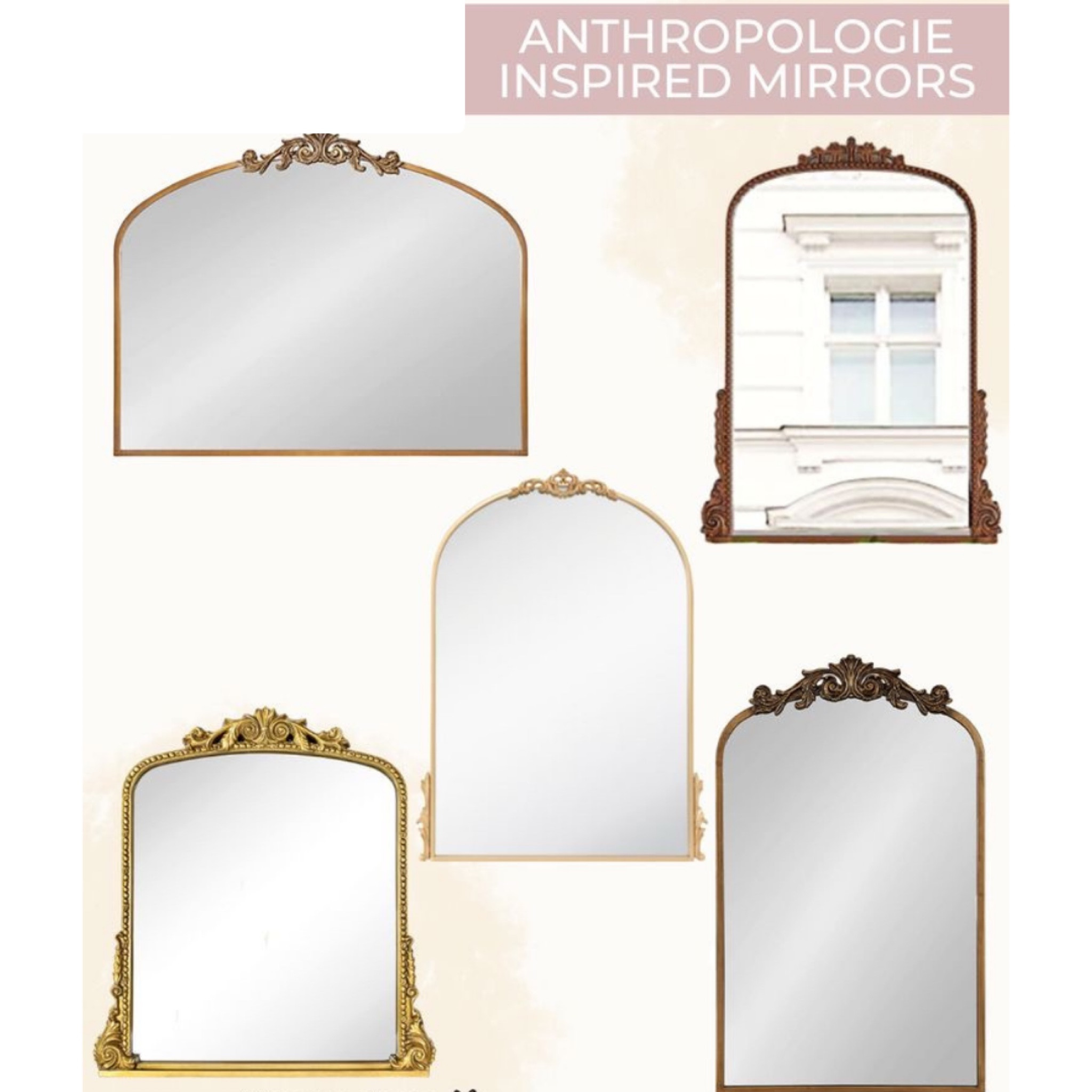 Anthropologie gleaming primrose mirror dupes

Floor mirror, Anthro mirror, brass, gold mirror, antique mirror, Anthro mirror dupe, home decor 

#LTKFind #LTKsalealert #LTKhome