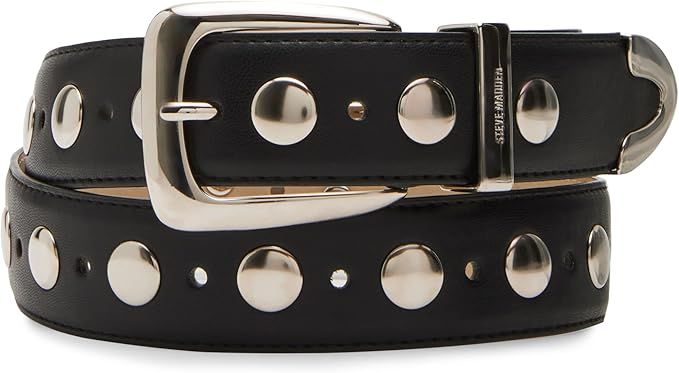 STEVE MADDEN womens Kingston Belt | Amazon (US)