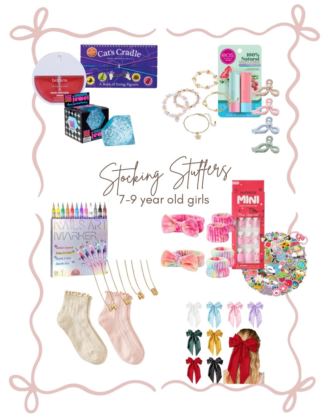Stocking stuffer gift guide for girls 7-9 years old! Most are $10 or less! 

#LTKGiftGuide #LTKKids #LTKFindsUnder50