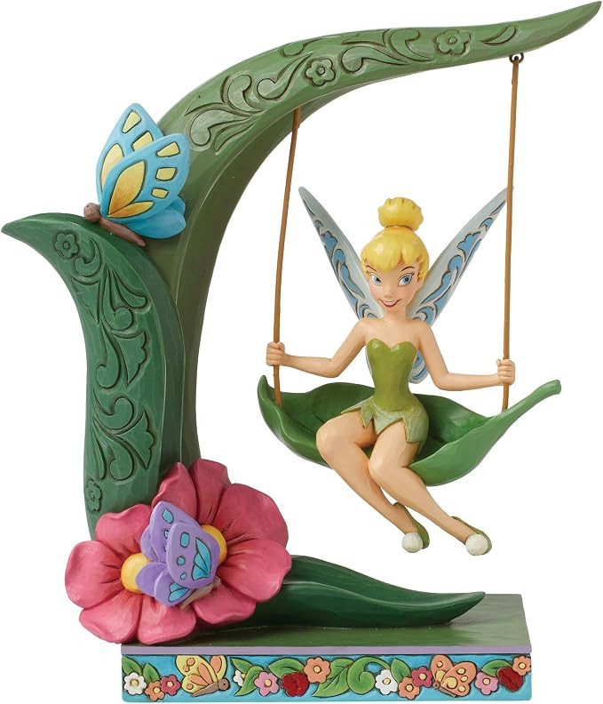 Enesco Disney Traditions Collection by Jim Shore Peter Pan Tinker Bell Spring Swing Figurine- Sto... | Amazon (US)