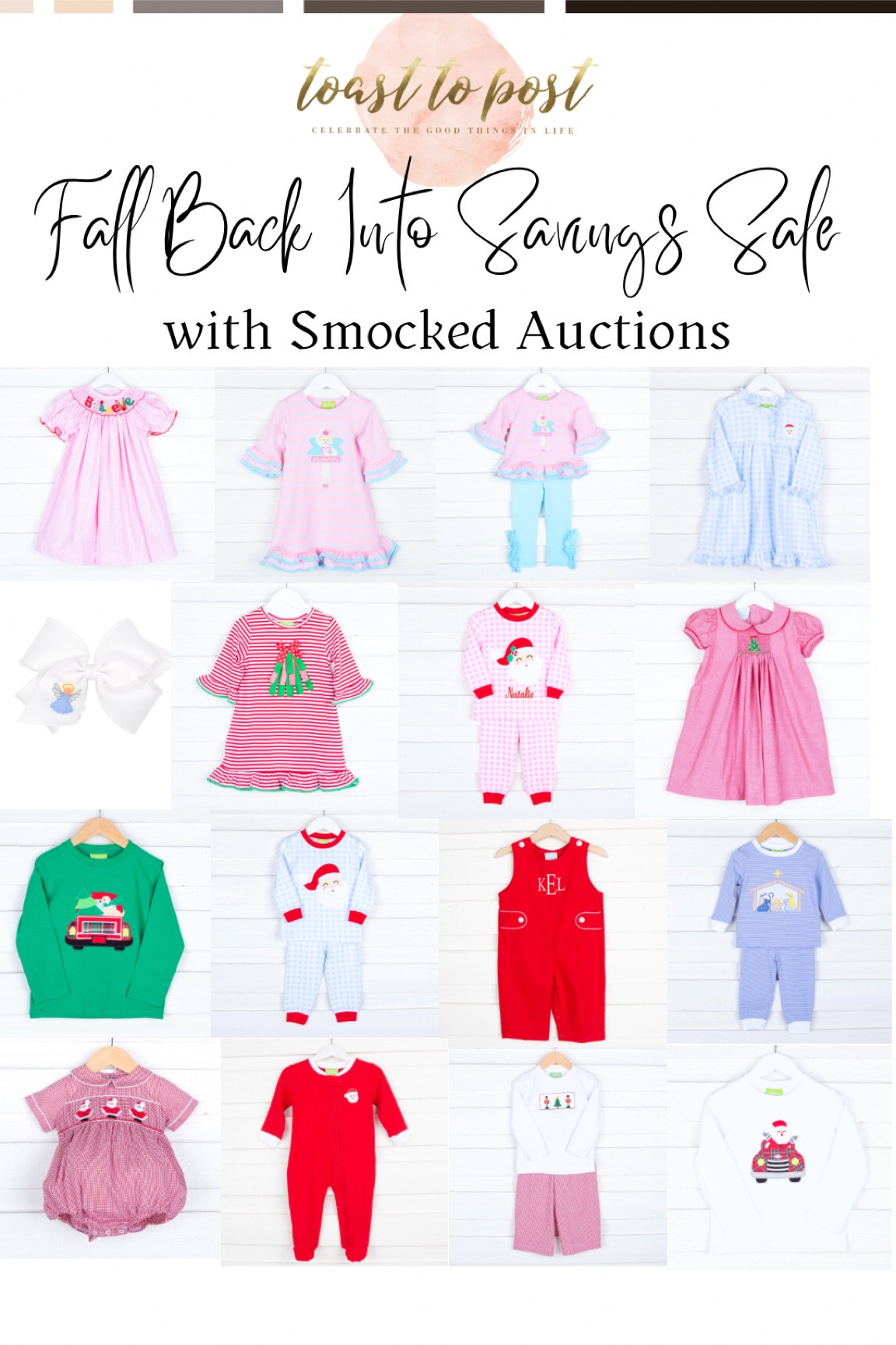 Smocked Auctions Fall Back Into Savings - Christmas Part I

#LTKfamily #LTKkids #LTKHoliday
