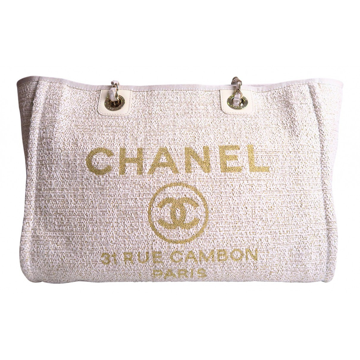 Chanel Deauville Multicolour Wool handbag for Women | Vestiaire Collective (Global)