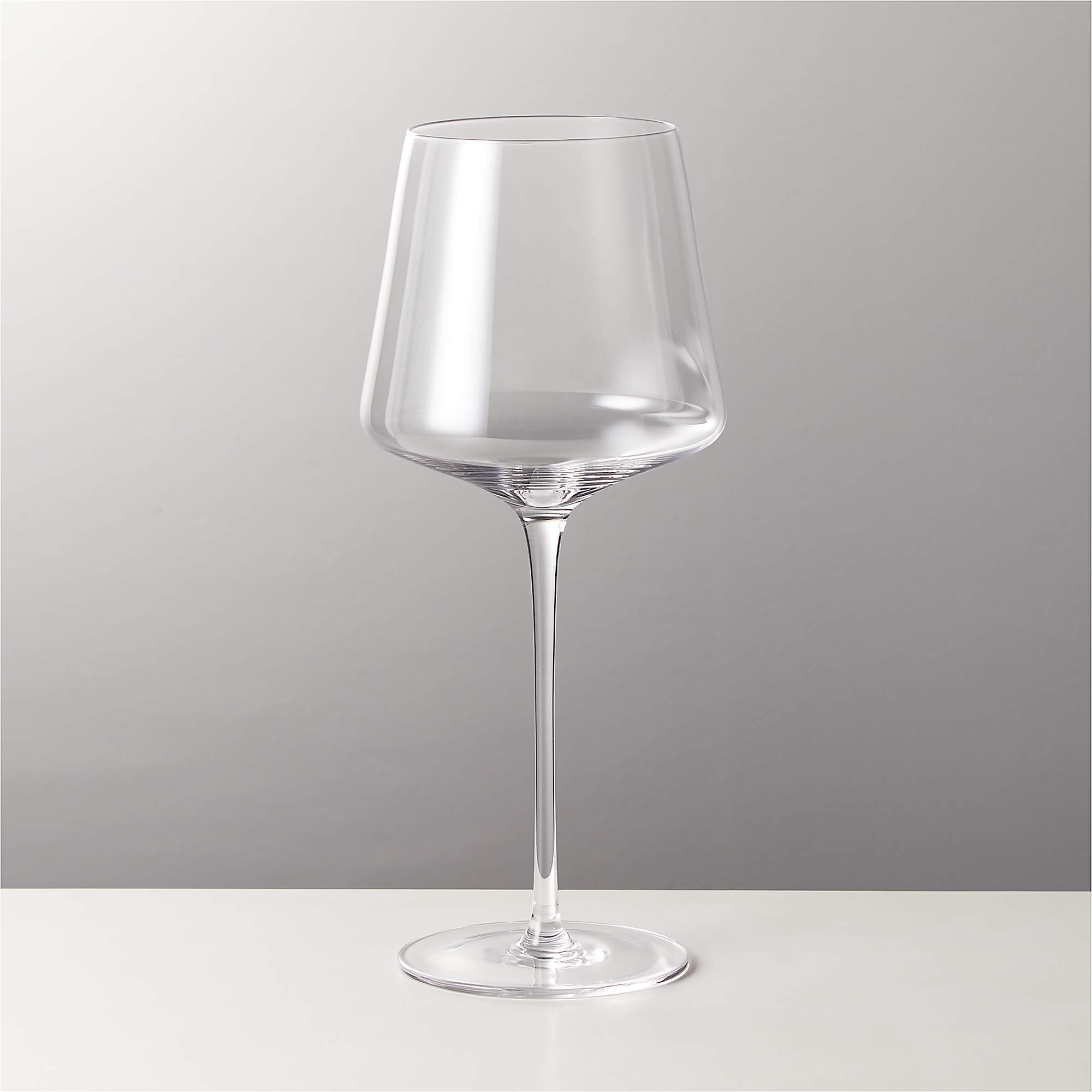 Muse Modern Smoked Red Wine Glass + Reviews | CB2 | CB2