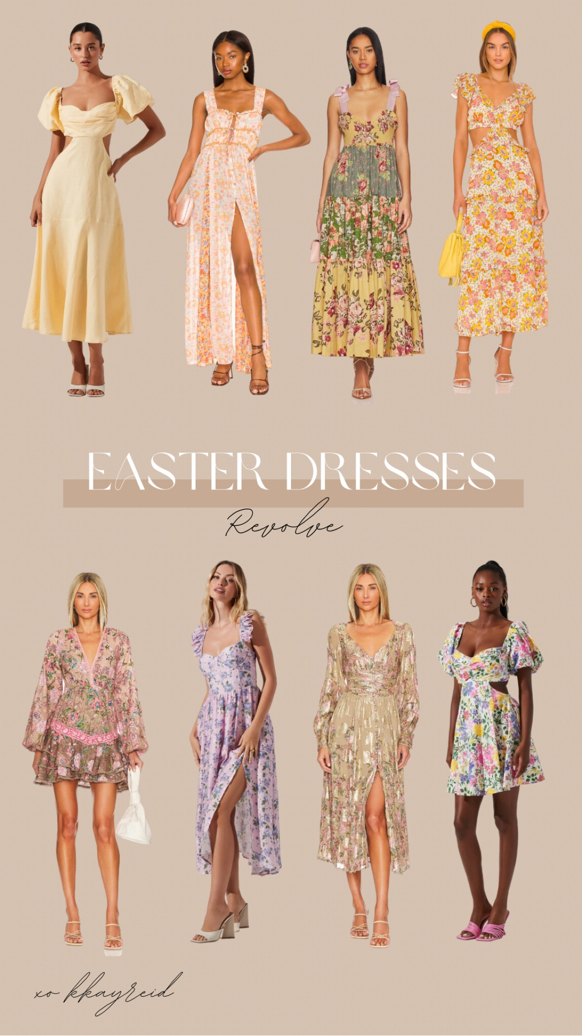 Easter Dresses 🐣 Have you picked out an outfit yet?! Here are a few Easter dresses for any mood 🌷 #revolve #astr #easter #easterdress #easteroutfit #spring #springtrend 

#LTKSeasonal #LTKstyletip