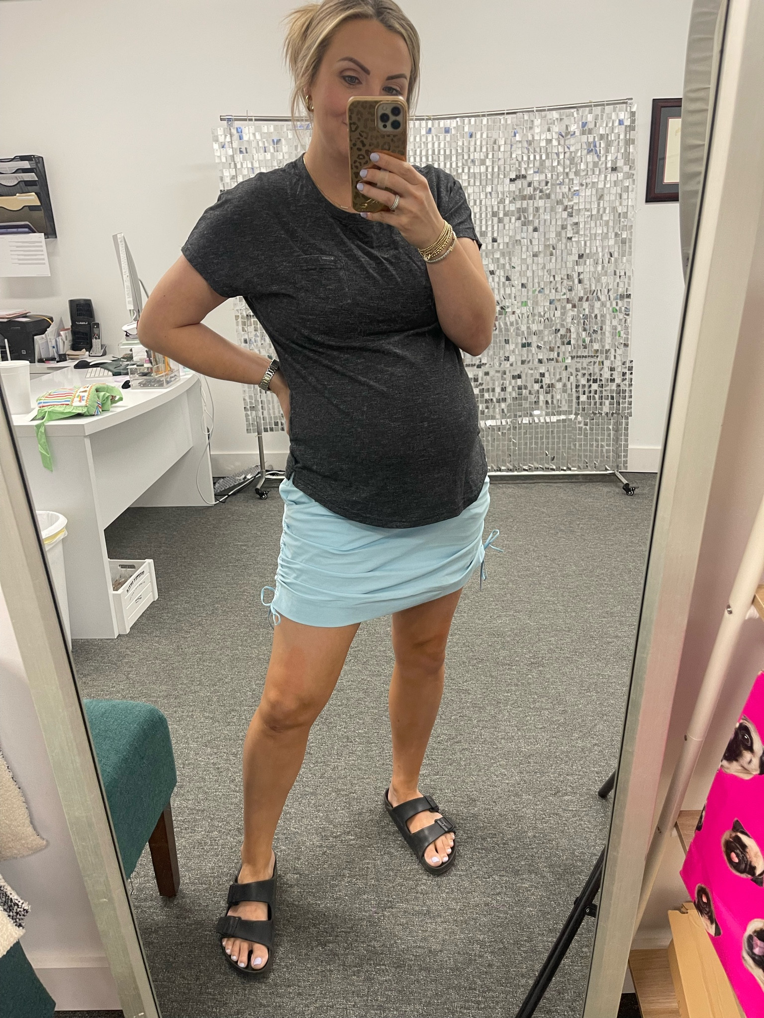Wearing L / skort perfect for maternity 

#LTKstyletip #LTKbump #LTKfit
