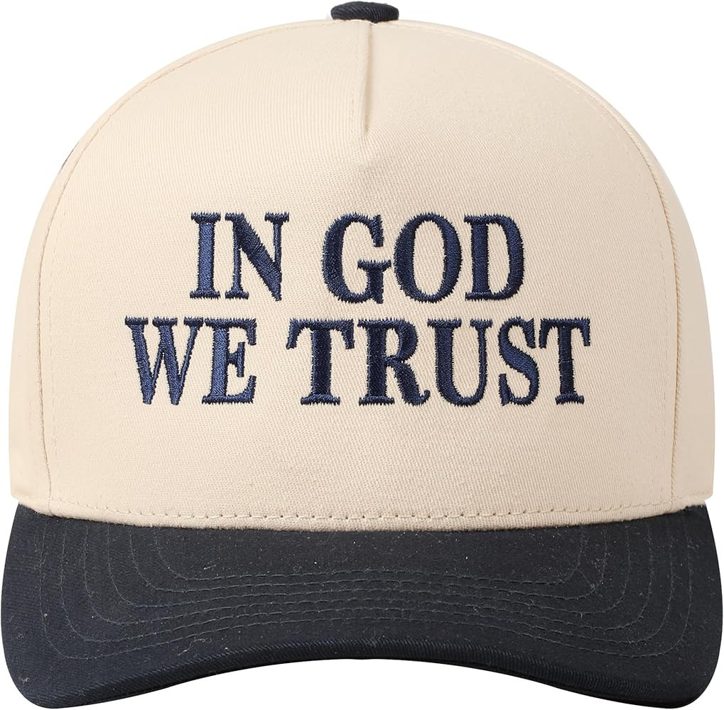 MIRMARU Two-Tone Vintage Canvas Trucker Hats for Men & Women, Adjustable Size Baseball Caps with ... | Amazon (US)