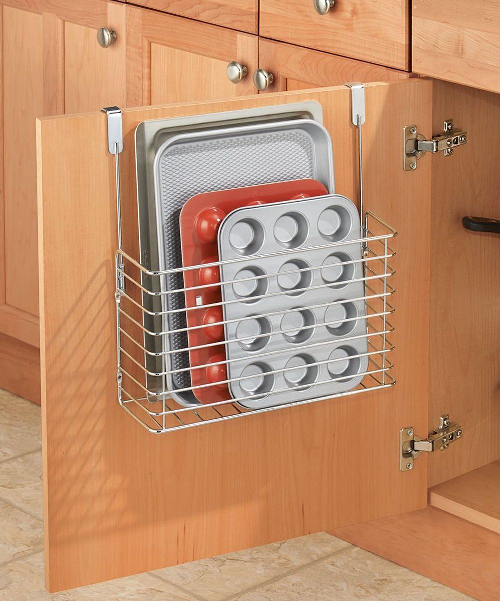 iDesign Cabinet and Pantry Organizers - Classico Over Cabinet Bakeware Organizer | Zulily