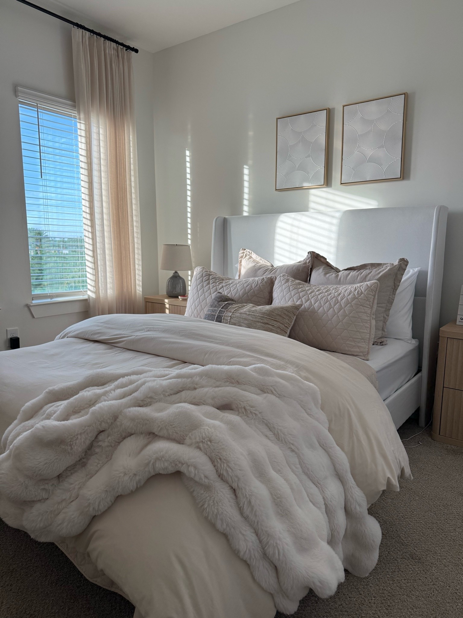 The coziest bedroom staples ☁️ 

Amazon bedding, neutral bedding, guest bedroom, master bedroom, bedroom inspo

#LTKHome #LTKSaleAlert