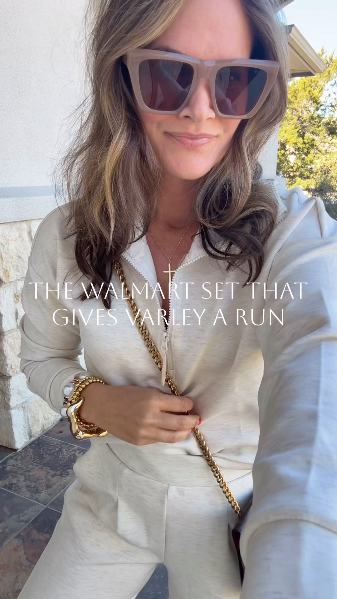 Comment “WALMART SET” for links.
This Walmart matching set is giving Varley vibes 🤎 Soft, comfy, and under $35 — the perfect everyday matching set for errands or lounging.

#WalmartFashion #MatchingSet #CasualOutfits#LTKFindsUnder50

#LTKootd #LTKgrwm