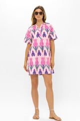 Pocket Dress- Sumba Pink | Oliphant Design