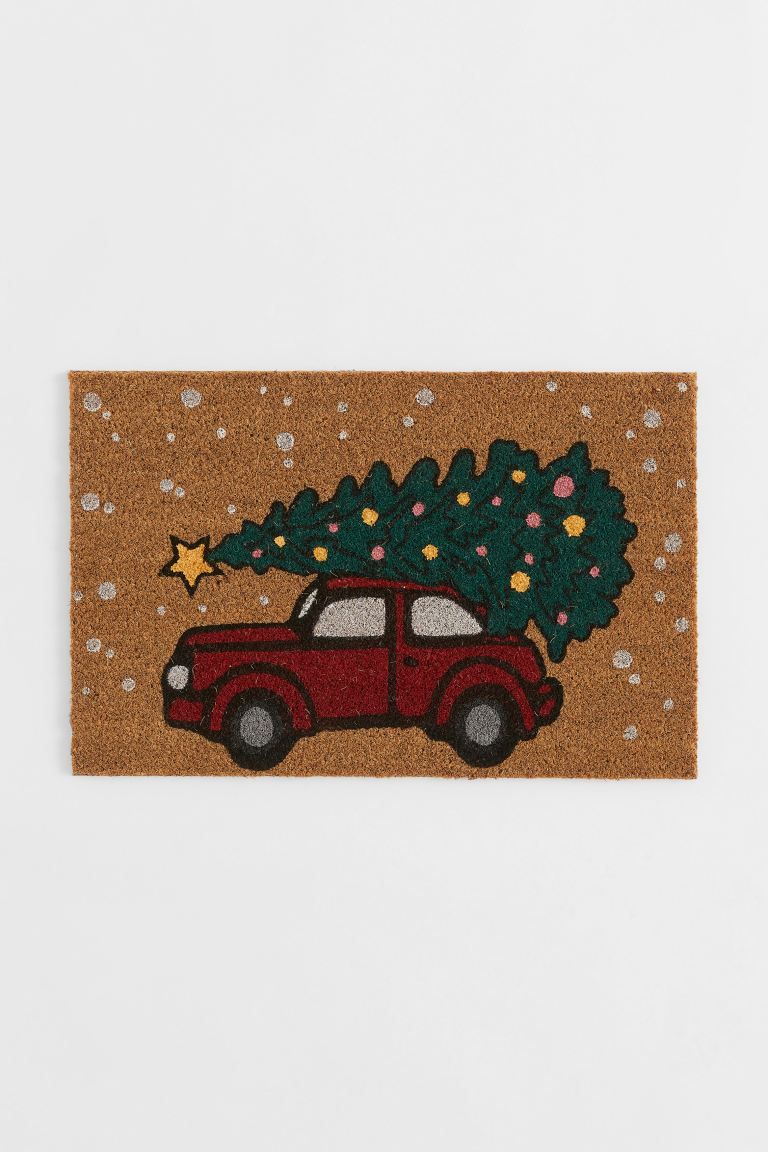 Holiday-motif Doormat | H&M (US + CA)
