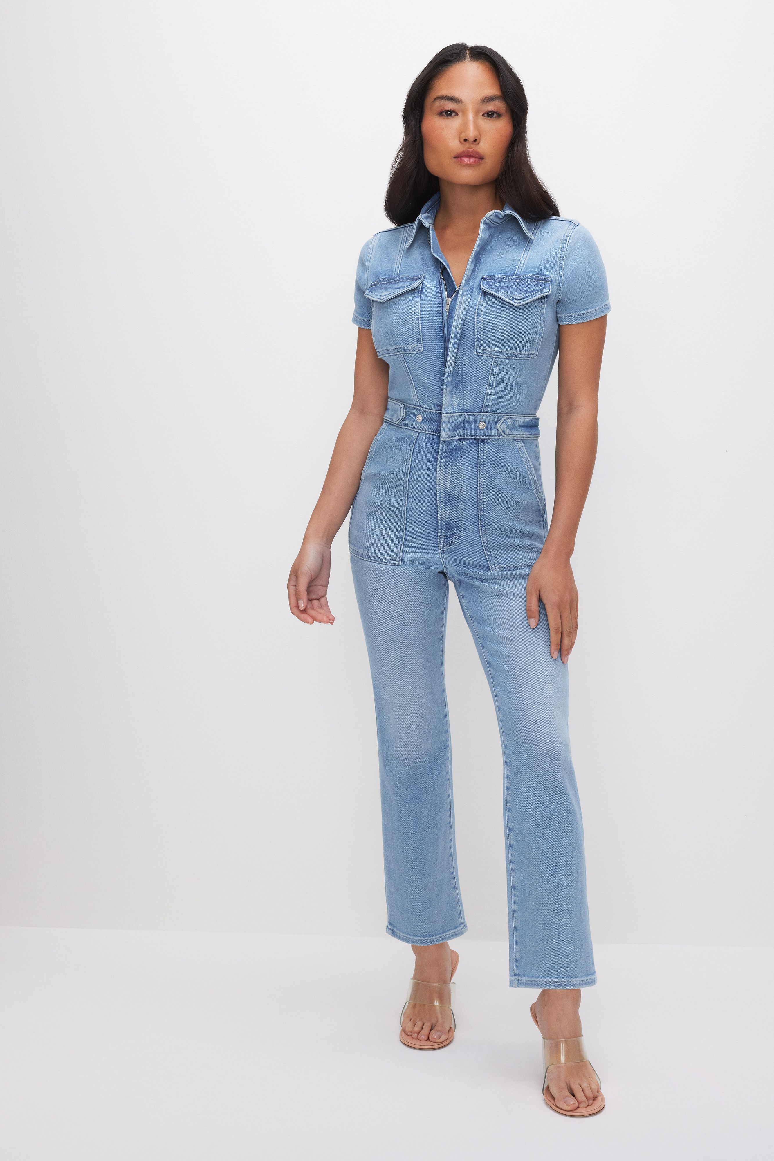 PETITE FIT FOR SUCCESS JUMPSUIT | Good American