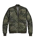 Dickies Women's Quilted Bomber Jacket, Sage Green Urban Camo, 2X | Amazon (US)