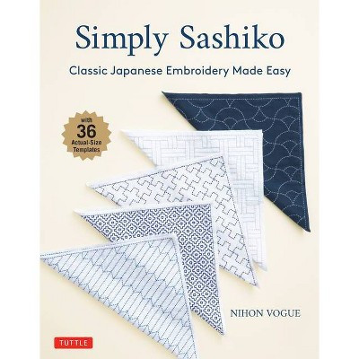 Simply Sashiko - by  Nihon Vogue (Paperback) | Target