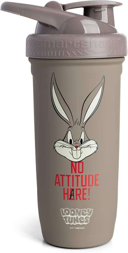 Smartshake Looney Tunes Reforce Stainless Steel Protein Shaker Bottle - Non Insulated Unisex Gym ... | Amazon (US)