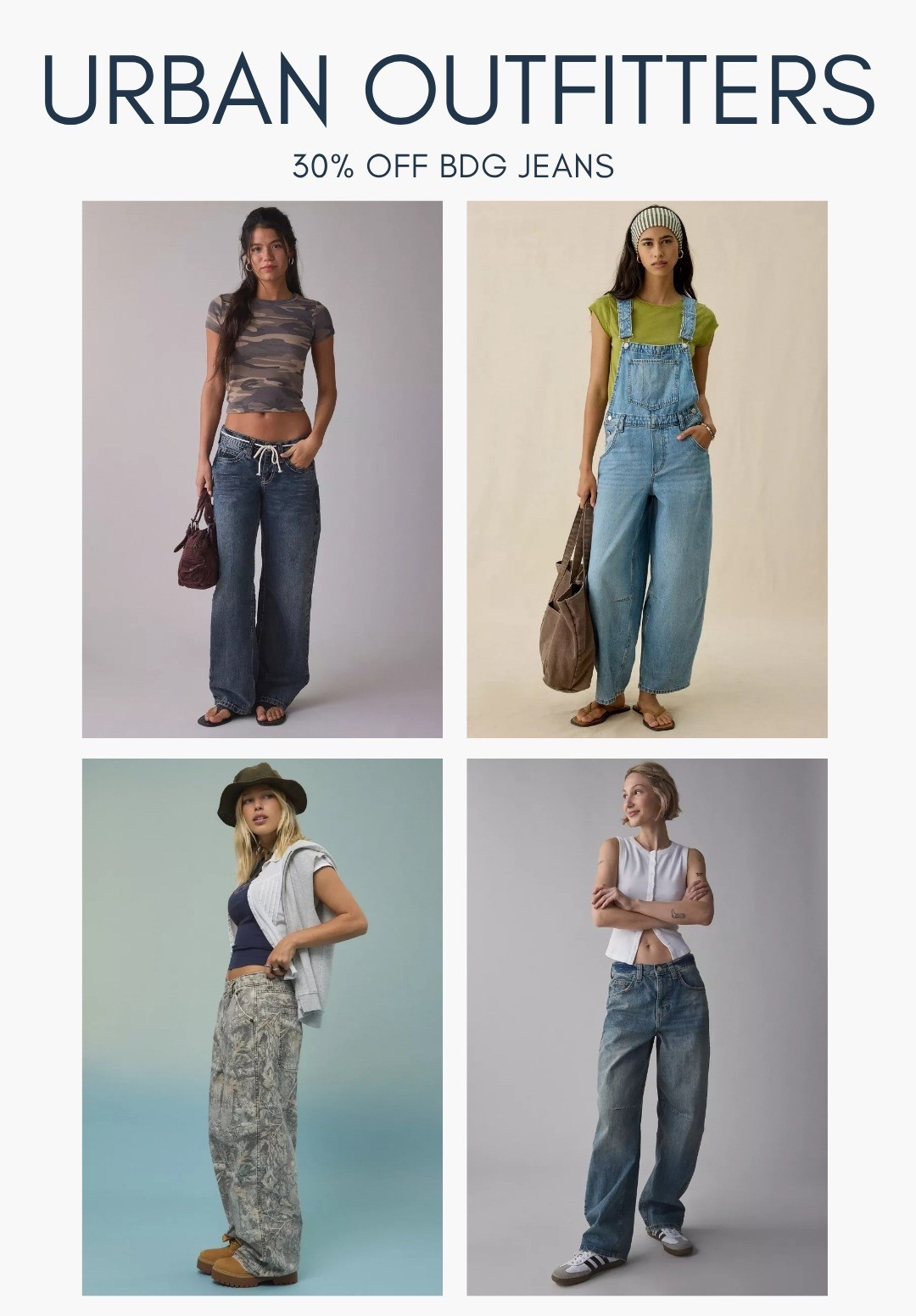[10/1/26] Urban Outfitters 30% off BDG jeans! 

Urban Outfitters jeans, BDG jeans, denim sale, 30% off jeans, fall denim, baggy jeans, wide-leg jeans, relaxed fit jeans, fall outfit ideas, casual fall style, everyday denim, street style outfits, affordable fashion finds

#LTKootd #LTKSeasonal #LTKSaleAlert