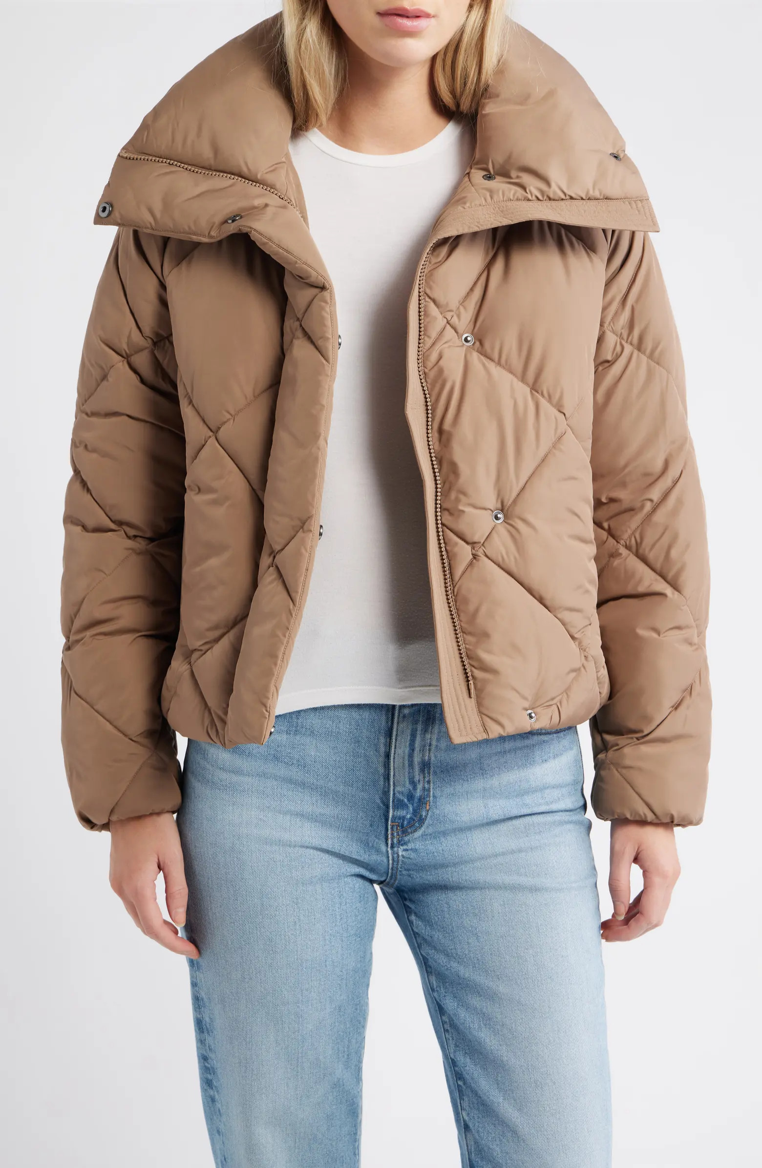 Missy Water Resistant Diamond Quilted Jacket | Nordstrom