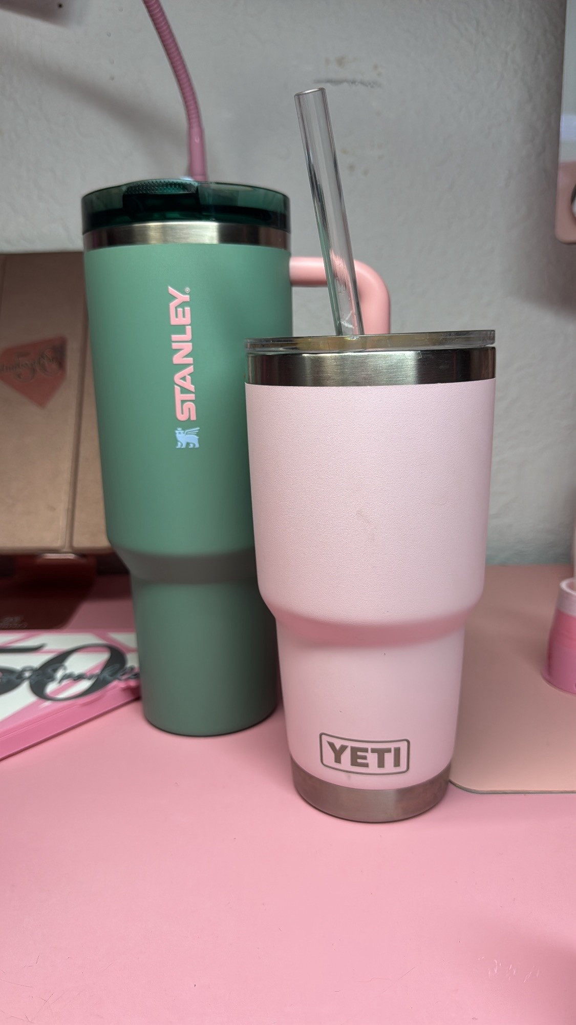 Water and coffee so I can function properly 