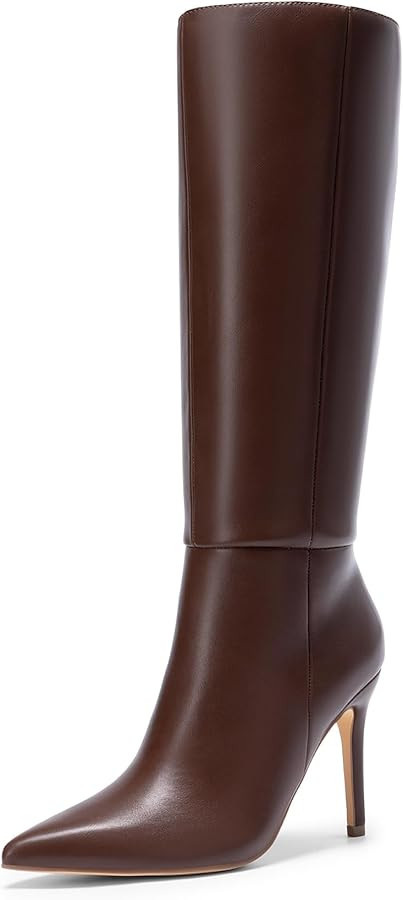 DREAM PAIRS Knee High Boots for Women, Sexy Pointed Toe Stiletto High Heel Boots, Fashion & Class... | Amazon (US)
