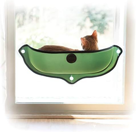 K&H PET PRODUCTS EZ Mount Window Bed Kitty Sill - Mounts to Virtually Any Glass Window or Door, M... | Amazon (US)
