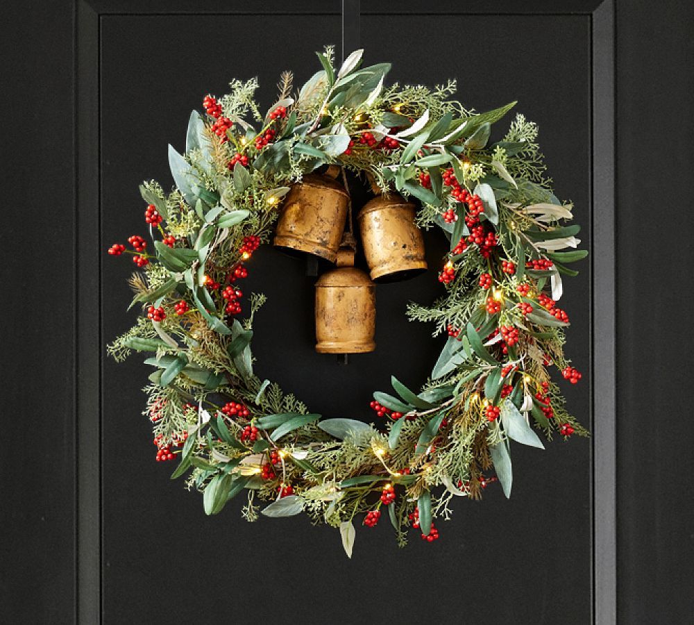 Brass Bells Wreath Hanger | Pottery Barn (US)