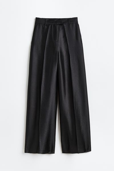 Pantalon habillé en satin | H&M (FR & ES & IT)