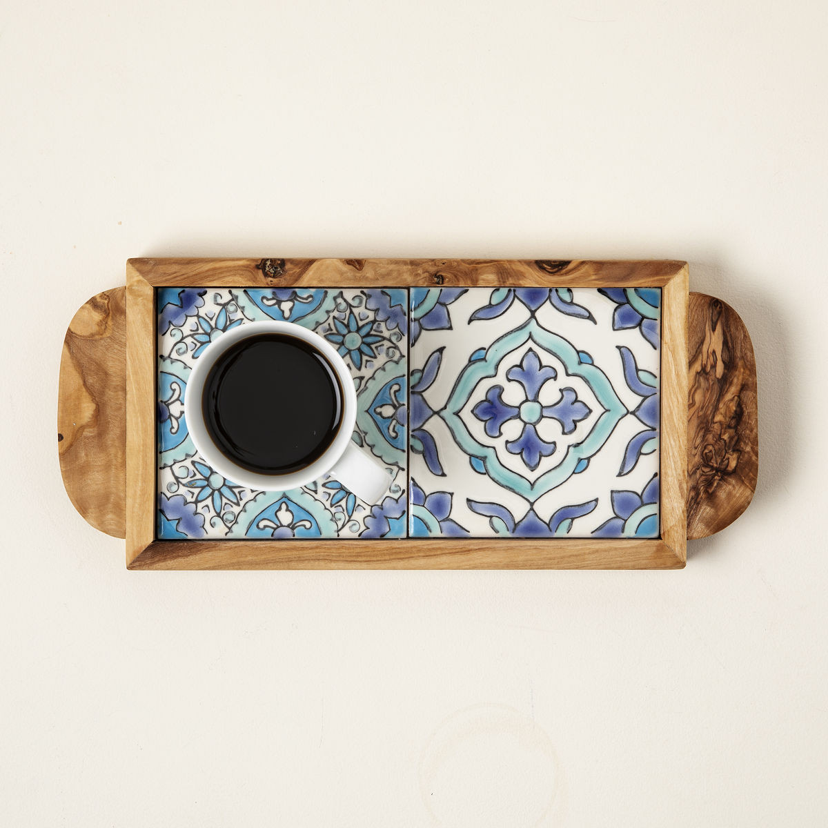 Tunisian Tiled Snack Tray | UncommonGoods